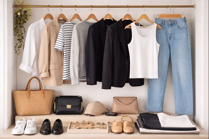 Curated capsule wardrobe essentials