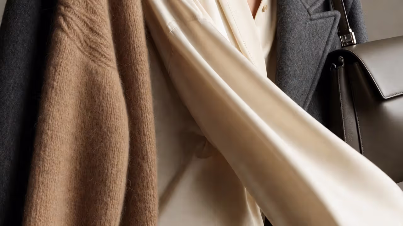 Quiet luxury speaks through fabric, not branding.